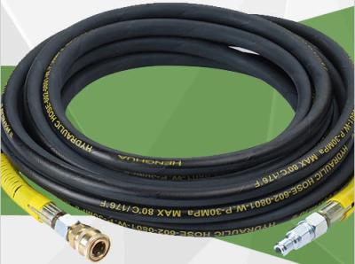 China High Pressure Washer Jet Hose ID 6mm 8mm Stainless Steel Flexible Hose With Cleaner for sale