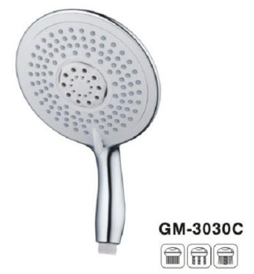 China Polished Nickel Chrome Bathroom Shower Head Ergonomic High Flow Shower Head ODM for sale