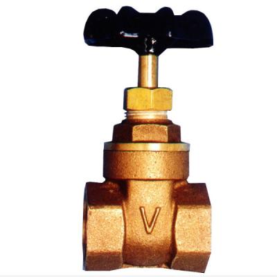 China BS5154 Brass Gate Valves Wheel Handle  1/2 - 4 Inch Gunmetal Gate Valves for sale