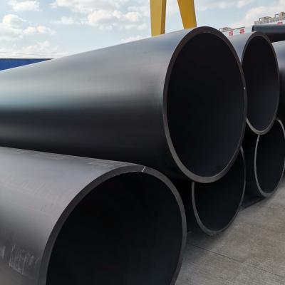 China HDPE Factory Supply Grade PN100 HDPE Reel Black Plastic Pipe 80mm for sale