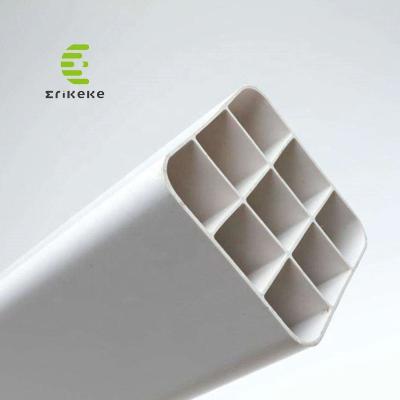 China Excellent Water Pvc Pipe Can Be Supplier Customized Pvc Square Tubes Pvc Rectangular Tube for sale