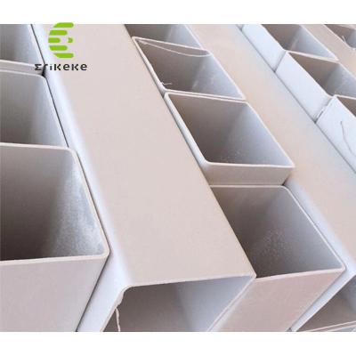 China Water Size 100*100mm Can Be Customized PVC Pipe Square Tube for sale