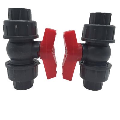 China General types of PVC ball valve, professional plastic valve for sale