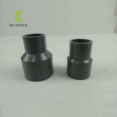 China Water Gray Color PVC Pipe Fittings Nipple PVC Pipe Fitting for sale