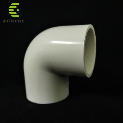 China China Brand Water Plastic Pipe Fittings And Customized Equal Size PVC Thread Elbow With Good Quality for sale