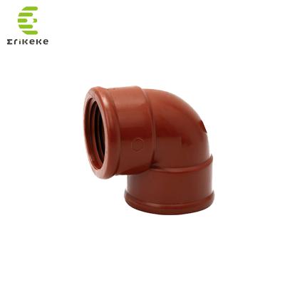 China Water Pipes Fixed Color DIN Pn10-Pn20 UPVC Standard Pipe Fittings For Water Supply And Industry for sale