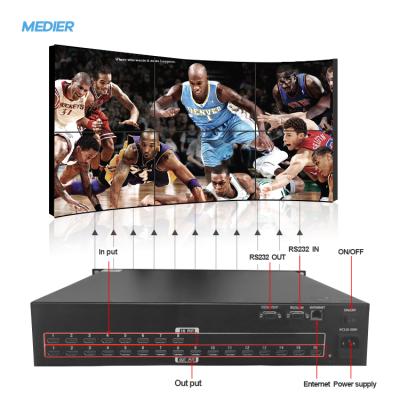 China Hot Sale Outdoor 2x2 4x4 RS232 in 4k 3920x2160 Metal Video Wall Controller for sale