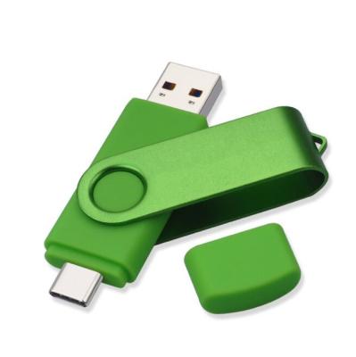 China 4g/8g/16g/32g/128g Plastic USB 2.0 Flash Drive OTG USB Phone Memory Storage Devices Smart Rotary Usb Disk for sale