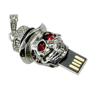 China Noble Gift/For HOT Sell Skull Pen Drives Gift Key Usb Pendrive 2.0 8gb 16gb 32gb 64gb Best Selling Flash Memory Jewelry Usb Flash Drive for sale