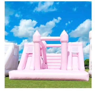 China Inflatable Toddler Playground Double Slide Double Slide Combo Inflatable Water Jumpers for sale