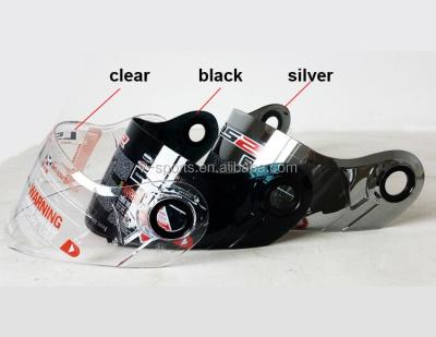 China ABS 1 Pcs Original LS2 Helmet Lens FF370 Helmet Visor LS2 Transparent, Smoke, Silver FF386 FF394 Universal Helmet Visor for sale