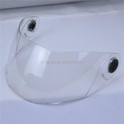 China Free shipping colorful jiekai visor mirror visor jiekai helmet windshield JIEKAI 105 ABS motorcycle helmet visor visor glass clear visor for sale