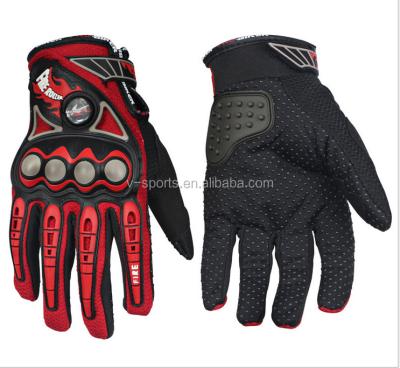 China Full Finger Pro-bike Fashionable Style Motorcycle Racing Gloves With OEM Service for sale