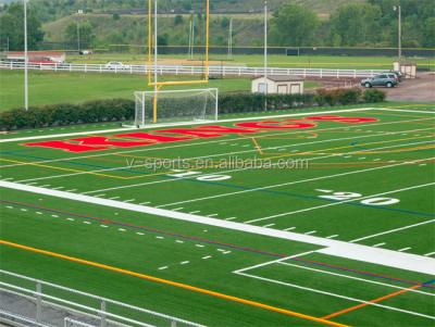 China Artificial /Soccer Field PE Monofilament American Football Grass Turf /aritificial Synthetic Grass For Soccer Field for sale