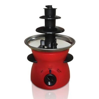 China Household Eco - Friendly 3 Layers Mini Electric Chocolate Fountain for sale