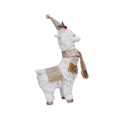 China Wholesale Best Christmas Decorations Christmas Decorations Shape Cute Sheep Doll Christmas Doll Decoration for sale