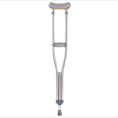 China Aluminum Alloy Light Weight Armpit Elbow Crutches For Elders Factory Price Support Adjustable Customization for sale