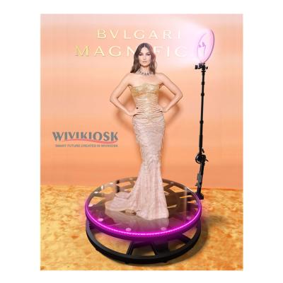 China Basic configuration/Luxury configuration Dropshipping Selfie 360 ​​degree rig photobooth 360 photo booth machine for sale