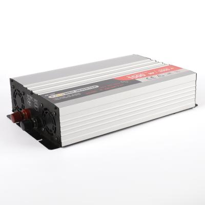 China 1500W 12v 24v 48v dc to ac 110v 220v pure sine wave power inverter 35*21*8CM for sale