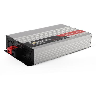 China 2000W 12v 24v 48v dc to ac 110v 230v off grid pure sine wave power inverter 35*20*10cm for sale