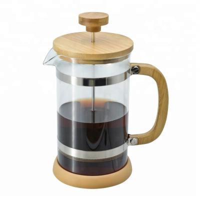 China Sustainable Portable Coffee Maker, Vintage French Press OEM, French Press Wood for sale