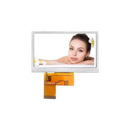 China Industrial hot sale China TFT HX8264 RGB I/F 800X480 resolution IPS LCD display 4.3 inch LCD module for industrial control for sale