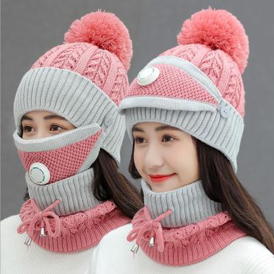 China New Arrival COMMON Winter Hat Women Winter Hat Knit Beanie Skull Cap Hat for sale