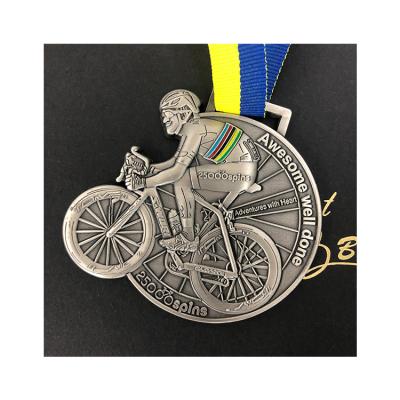 China China Hot Sale Custom Design Collection Activity Competition Bike Commemorative Medal for sale