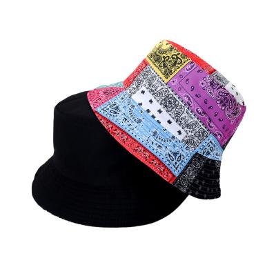 China Fashion Design JOINT Double Sided Sun Protective Reversible Unisex Outdoor Fisherman Bucket Hats for sale