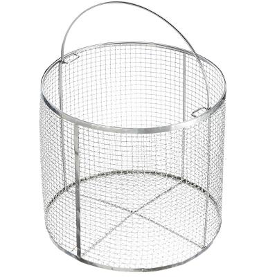 China Stainless Steel Steam Sterilizer Basket Diameter 180*270 for sale