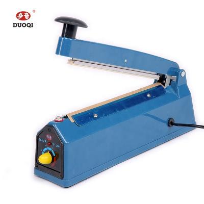 China Draagbare DUOQI SF-200P semi-automatische plastic zakverzegelingsmachine voor papierverpakkingen Te koop