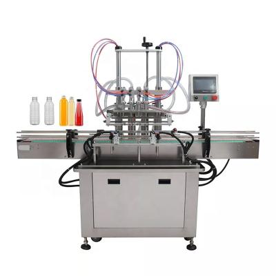 China DUOQI YT6T-6G Pneumatic Liquid Filling Machine 6 Filling Nozzles For Milk for sale