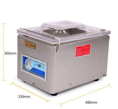 China Table Vacuum Packer Machine Single Chamber Vacuum Packing Machine DZ-260 2 bags/min for sale