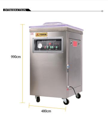 Chine DUOQI DZ-400 machine à emballer sous vide industriel pour le fromage viande pain et légumes à vendre