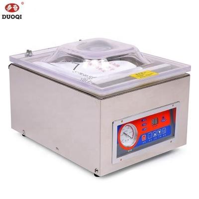 China DZ-260C Sellador de vacío para alimentos Carne Frutas y verduras Envasado Tamaño de cámara 260mm en venta