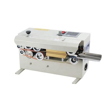 China Continuous Band Sealer FR-550 Automatic Horizontal Plastic Film Bags Heat Sealing Machine for sale