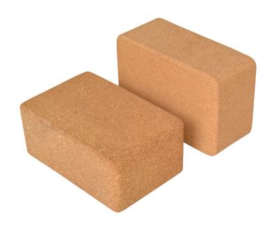 China 4''x6''x9'' Hot Sale Eco Friendly Nature Blank Cork Yoga Block for sale