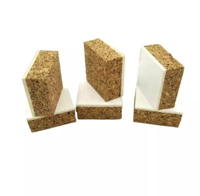 China Wholesale Price 35*35*14+2MM Protection Spacers with Foam Separator Cork Pads For Glass zu verkaufen