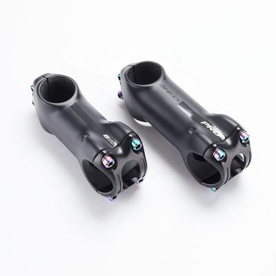 China Carbon Fiber+Aluminum Alloy Clamp+Titanium Screw In Stock 31.8mm Carbon Fiber Stem Mtb Cycling Parts 10 Degree Mountain Road Bike Stem Bicycle Stem Titanium Bicycle Handlebar for sale