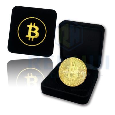 China The Other Custom Bitcoin Coin Btc Ethereum Eth Cardano Ada Gold Silver Plated Souvenir Bitcoin for sale