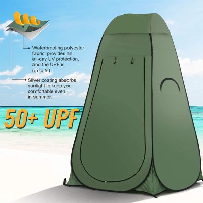 China Ourdoor camping/beach/hiking Custom Cheap Price Multicolor, Uv50 1 Person Quick Stand Pop Up Privacy Shower Tent Portable Camping Changing Room Beach Tents/ for sale