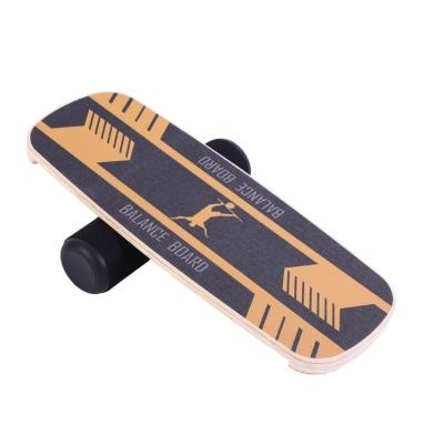 China Wholesale Custom Logo Professional Yoga Body Balance Training Board Non-Slip Wooden Yoga Dish for sale