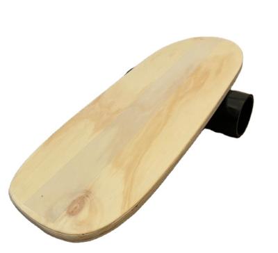 China Trainer Balance Board Wooden Trainer Balance Board, for Kids and Adults, with Cork Roller and Smart Stand for sale