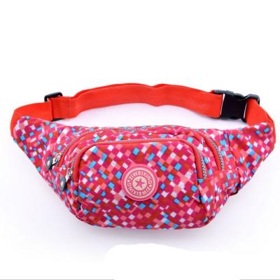 China Custom wholesale adjustable sports belt fashion water proof logo pussy pack unisex waist bag travel for sale