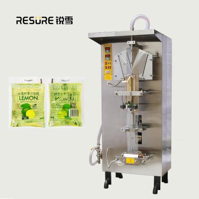 China Food Resure RS1000 China Factory Water Bag Filling Machines Juice Milk Sachet Viscous Liquid Packing Machine for sale