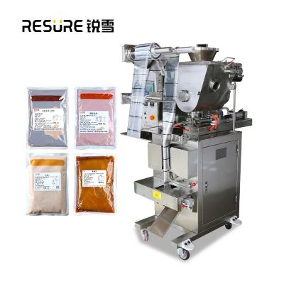 China Food Resure RSIII-SW100 Fill Tomato Sauce Packaging Machine 4 Side Packing Three Liquid Packing Machine for sale