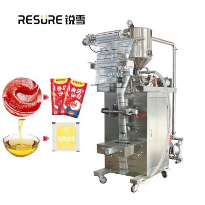 China Food RESURE RSIII-S100 Multi-Function Automatic Ketchup Oil Filling Machine Small Pouch Packing Packaging Machine for sale