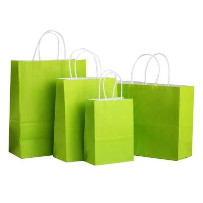 China Recyclable Customizable Hand Craft Paper Bags With Handles, Gift Shopping Bags, Food Packaging Belts for sale