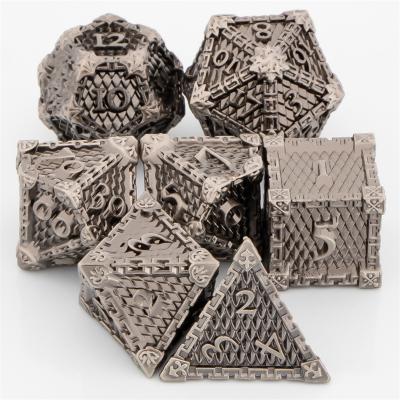 China Dnd Solid Dies Wholesale Custom Dnd Metal Dies For Dungeons And Dragons Mtg Dies With Dies Multi-sided Polyhedral Solid for sale