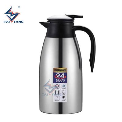 China PORTABLE Hot Selling Colorful 304 Stainless Steel Vacuum Heat 24 Hour Coffee Pot Kettle 2.0L Coffee Keeper for sale